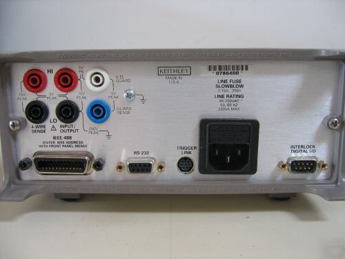 Keithley 2420 high current sourcemeter, 60V. 3A, 60W