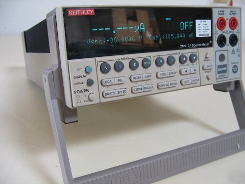 Keithley 2420 high current sourcemeter, 60V. 3A, 60W