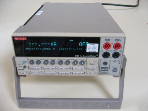 Keithley 2420 high current sourcemeter, 60V. 3A, 60W