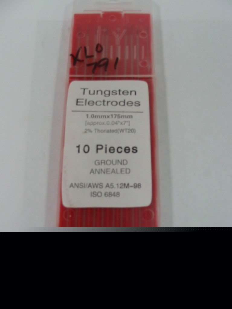 New tungsten electrodes .040