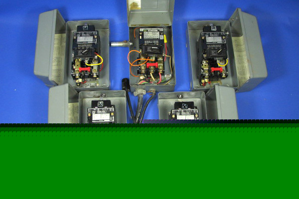 Lot=5 square d nema size 1 motor starter relay