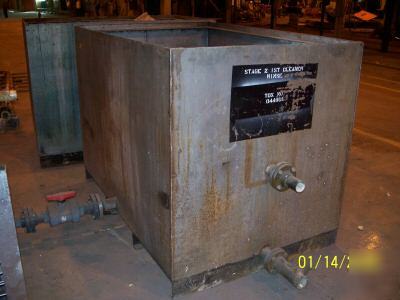 Stainless steel tank 6' x 4' x 4' 6 ft by 4 ft by 4 ft