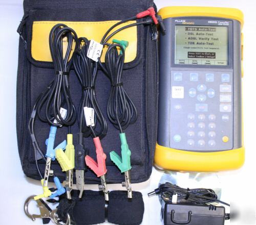  fluke 990 dsl copper pro loop tester wideband tdr