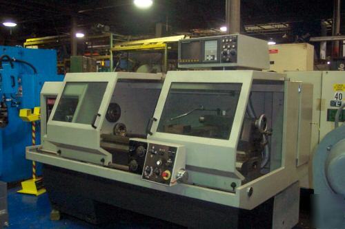 Nardini cnc/manual logic 220 g lathe/FANUCTA20 ez path