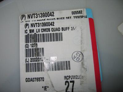 New MC74LCX125 mot t/r 1275PCS 74LCX125 