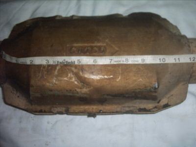 Scrap catalytic converter, recycling purposes only