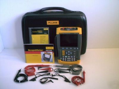 Fluke 196C/003S scopemeter w/SCC190 kit