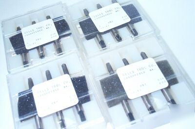 Lot 4 sets wells tool hand tap set pug 10-32 nf 206