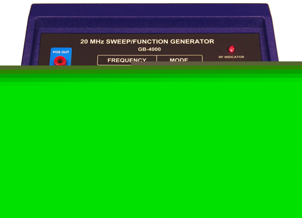 Gb-4000 sweep function frequency generator 2007 