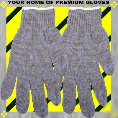 36P sm/md knit work liner glove go lot cotton wholesale