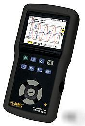 Aemc 8230 w/ 193-36 single-phase power quality analyzer