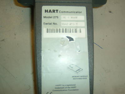 Fisher rosemont hart 275 communicator calibrator