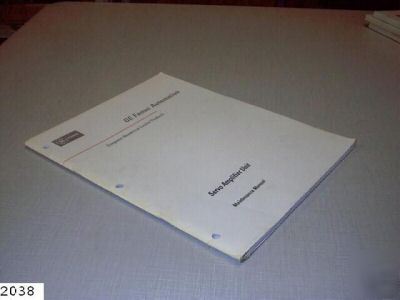 Ge fanuc -- servo amplifier unit maintenance manual