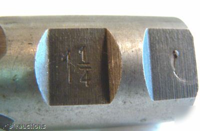 Itw 2 flute milling cutter / end mill 1 1/4