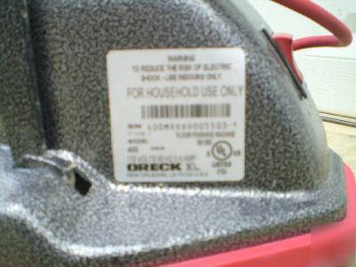 Oreck orbiter xl 400 heavy duty floor polisher buffer