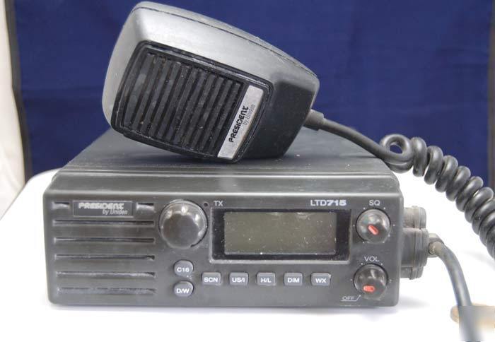 President (by uniden) ltd 715 vhf marine tranceiver