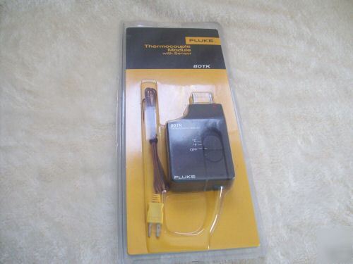 Fluke 80TK thermocouple module - never been used 