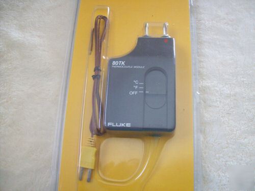 Fluke 80TK thermocouple module - never been used 