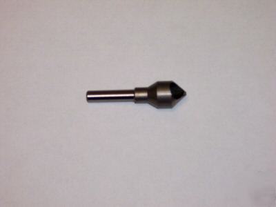 New - morse (usa) 3/8 hss single flute 100Â° countersink