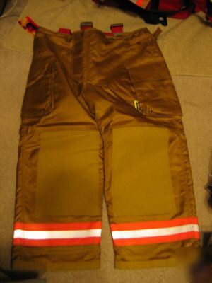 New securitex turn out / bunker gear pants 44X34