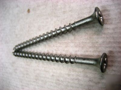 10 x 3-1/2 ph coarse thrd decking screw dacrotized 1LBS