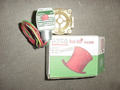 Asco 8210G3 3/4 npt w/ 120 vac valve 2 way