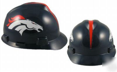 New nfl denver broncos hardhat hard hat msa