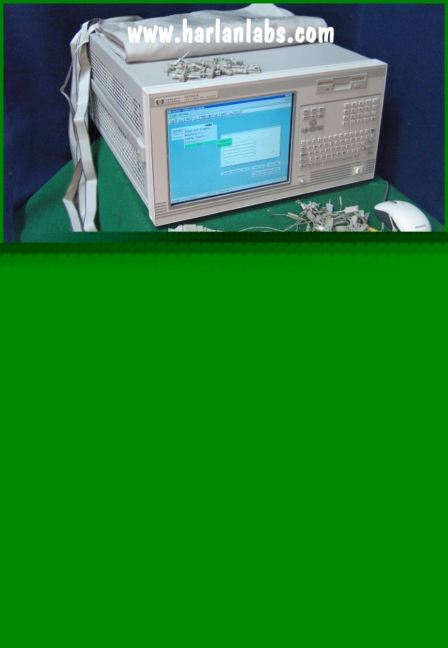 Hewlett packard hp 16702A logic analyzer w/ 16750A