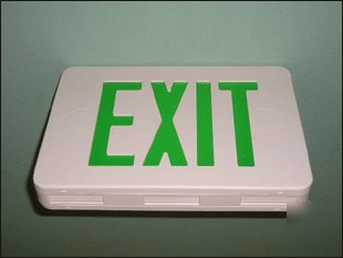 6PS, led exit sign emergency light / ac only /s-E3GAC
