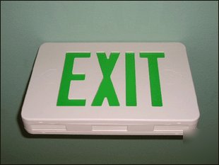 6PS, led exit sign emergency light / ac only /s-E3GAC