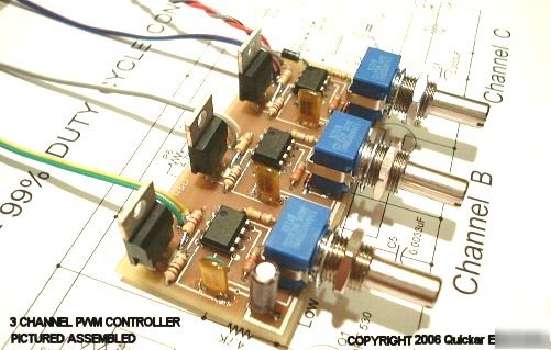 75 w/ch 3 channel pwm dimmer driver fits all rgb leds