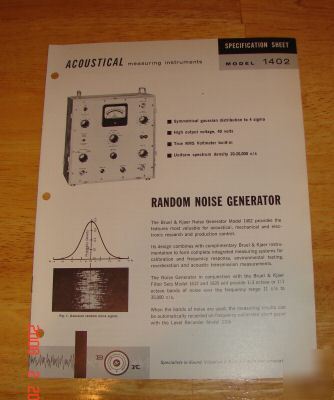 B&k instruments beat-frequency oscillators catalog