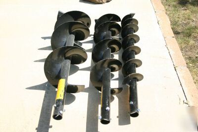 New heavy L7300 post hole digger 3 augers special