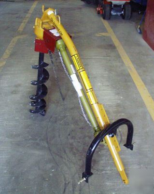 New heavy L7300 post hole digger 3 augers special