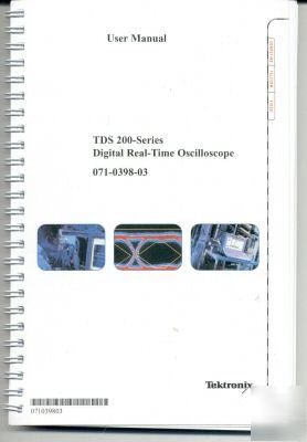 Tek TDS200 tds 200 series users manual