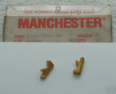 New manchester 510-101-30 grade gc 4PCS carbide inserts 