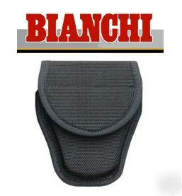 New bianchi nylon double accumold covered handcuff case 