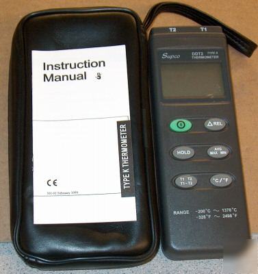 Digital differential thermometer supco DDT2