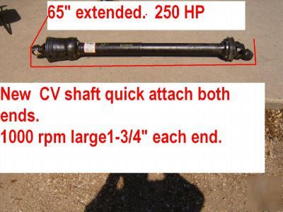 New 1000 rpm cv pto shaft mower haybine baler grain crt