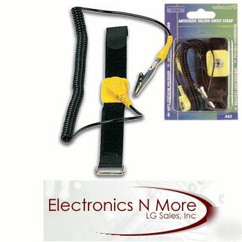 AS2 â€” antistatic velcro wrist strap - esd dissipative 