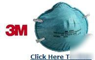 3M 1860 safety respirator flu mask, N95, 20/bx