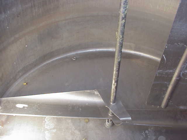 700 gal stainless steel tank w mixer agitator nice 