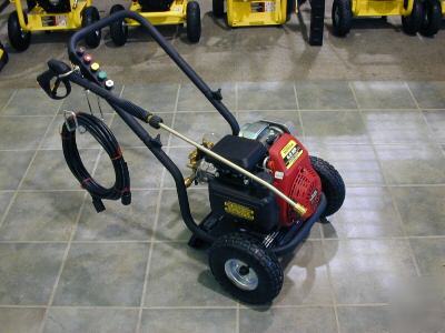 New karcher 2650 psi 6 h.p. honda pressure washer 