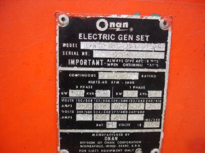 Diesel generator 175 kva