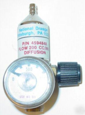 Draeger 190 regulator cylinder for gas detector pump