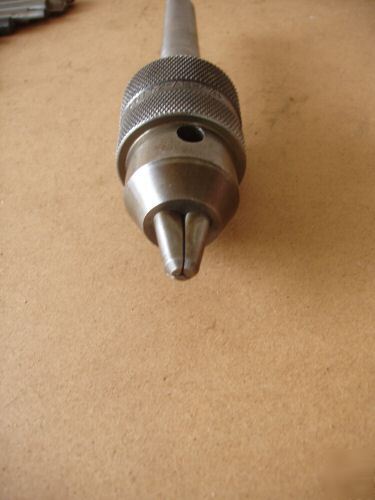 Ettco no.2 keyless drill chuck MT2 + south bend lathe 