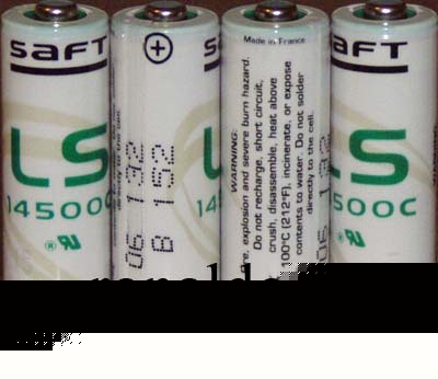 New 3.6V aa battery saft ls 14500 c ipass alarm iti adt