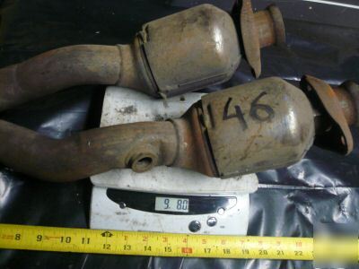 Scrap catalytic converter for recycle only, used #46