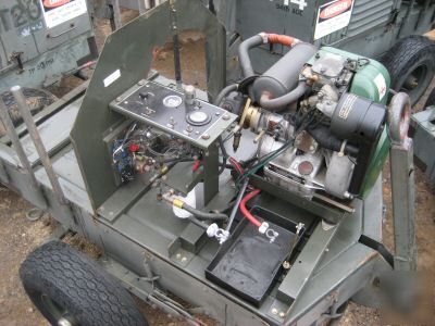 Trailer, hydraulic, lister petter 6.5HP diesel engine