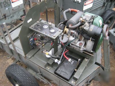 Trailer, hydraulic, lister petter 6.5HP diesel engine